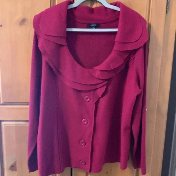 Raspberry pink wool 3X - Picture 2 of 13